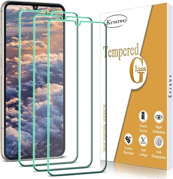 [3 Pack Screen Protector for LG V60 ThinQ, V60 ThinQ 5G, V60 ThinQ 5G UW, High Definition, 9H Hardness Tempered Glass, Anti Scratch, Ultra Resistant, Bubble Free, Case Friendly