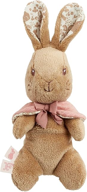 Rainbow Designs Flopsy Bunny Cuddly Toy Teddy - Peter Rabbit Super Soft Plush Toy - Beatrix Potter Soft Toy for Boys and Girls - Toddler and Baby Gift (Flopsy Bunny)