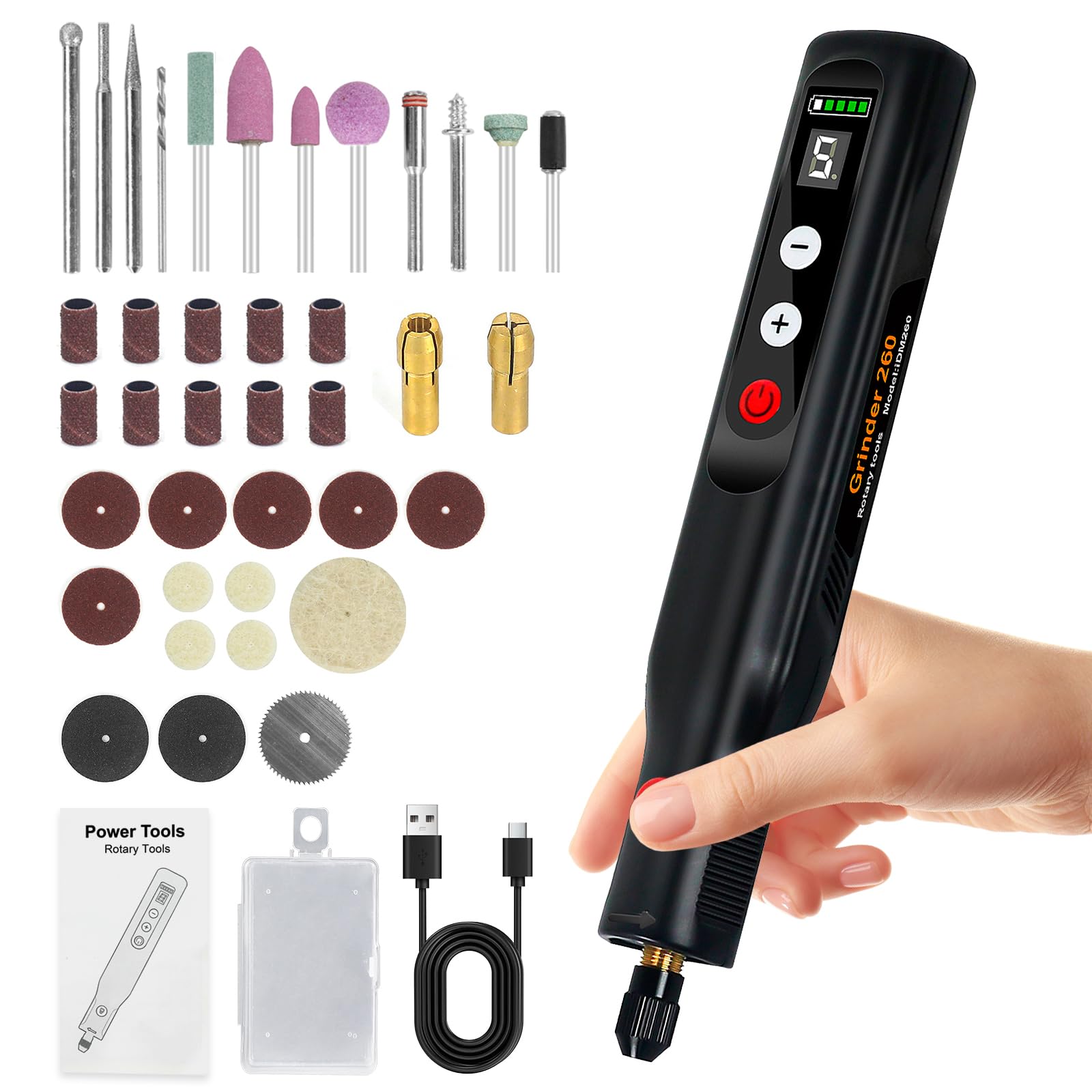 Kit de fabricación de joyas de resina sin cables para evitar imperfecciones