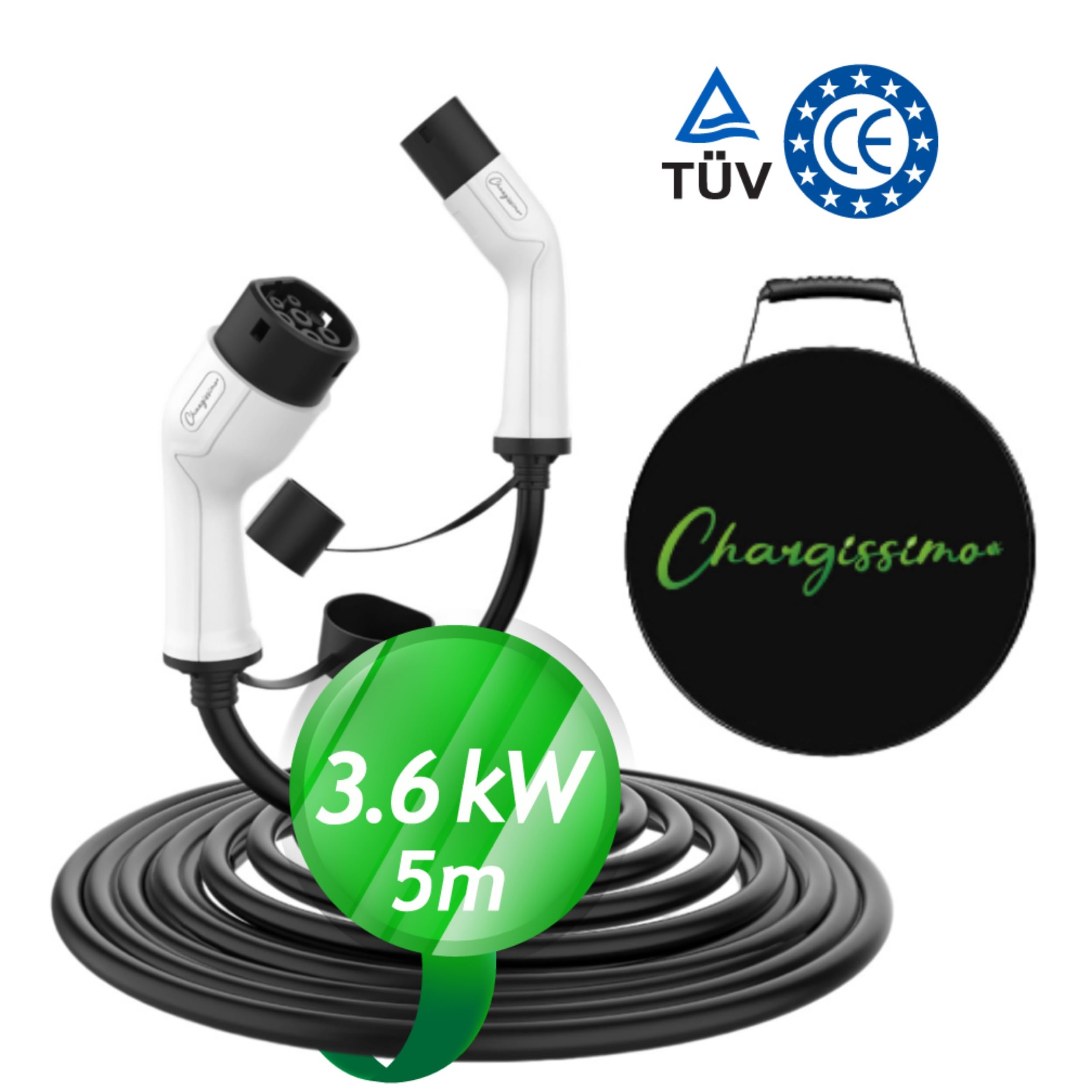 Cavo Di Ricarica EV Aiskooc Tipo 2 - Prolunga 22KW 32A, 5m, Con Borsa, Per Auto Elettriche - Foto 7