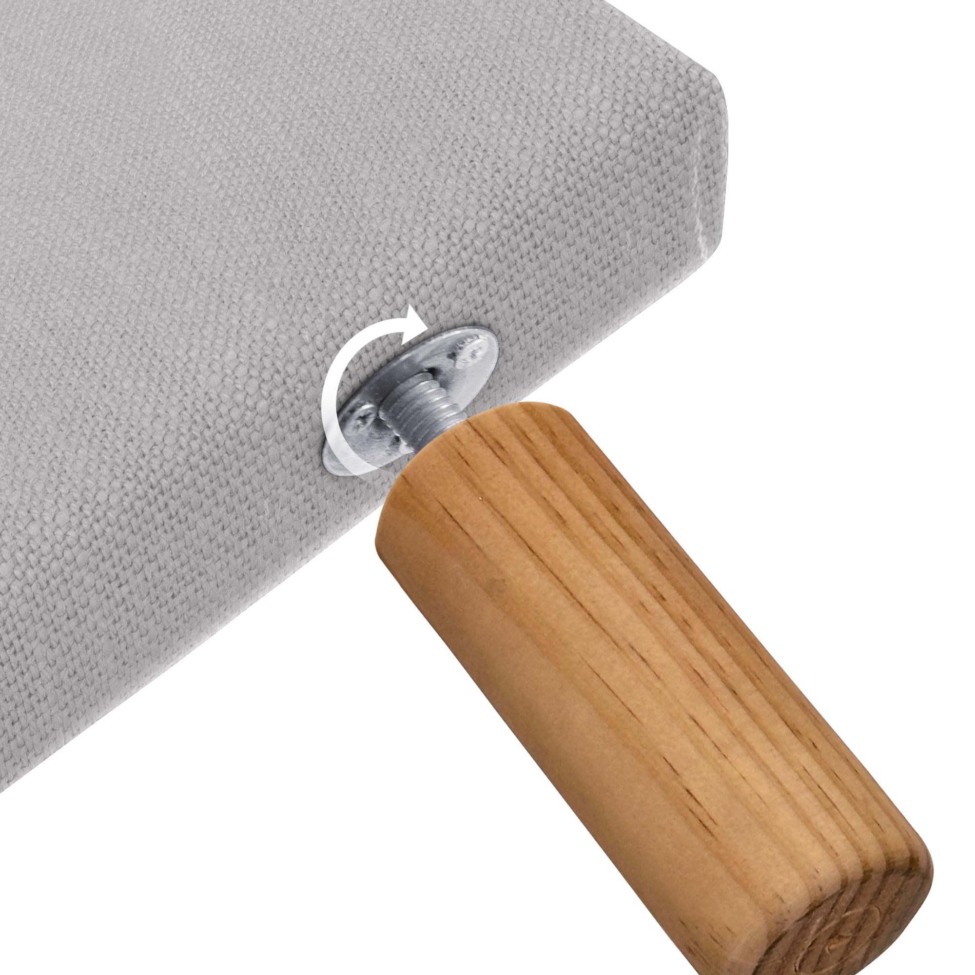 DHOME Testiera in Lino Naturalee Liscia Fino a Terra con Spessore di 8cm Testata imbottita Letto Camera da Letto Moderna Top Trending (Lino Perla, 105cm (Letti 90))