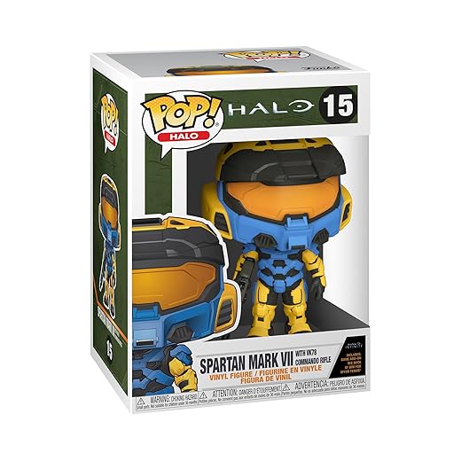 Funko Games Cork-Pop 3 (Deco) Halo Spartan Mark Vii Figura Coleccionable, Multicolor (51104)