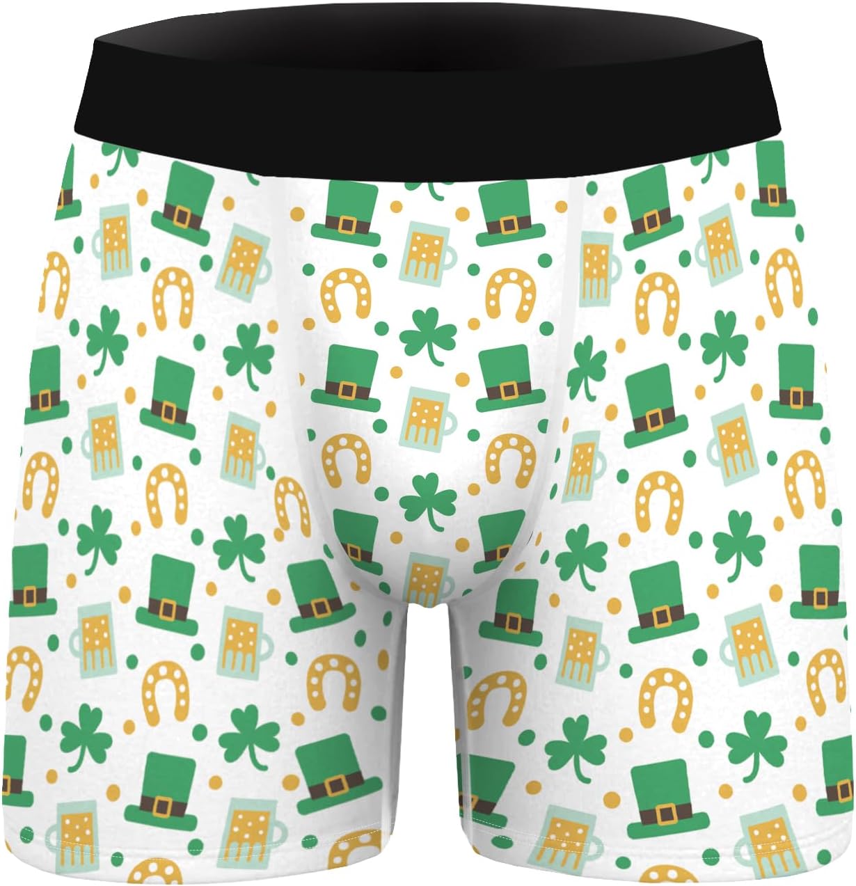 Ainuno Novelty Boxers Mens Funny Boxer Briefs Underwear Gag Gifts for Men No Fly