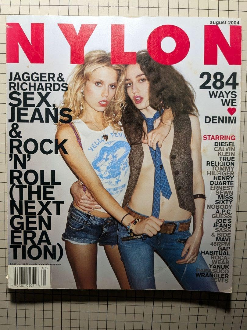 洋雑誌 ナイロン*NYLON Aug. 2004*美