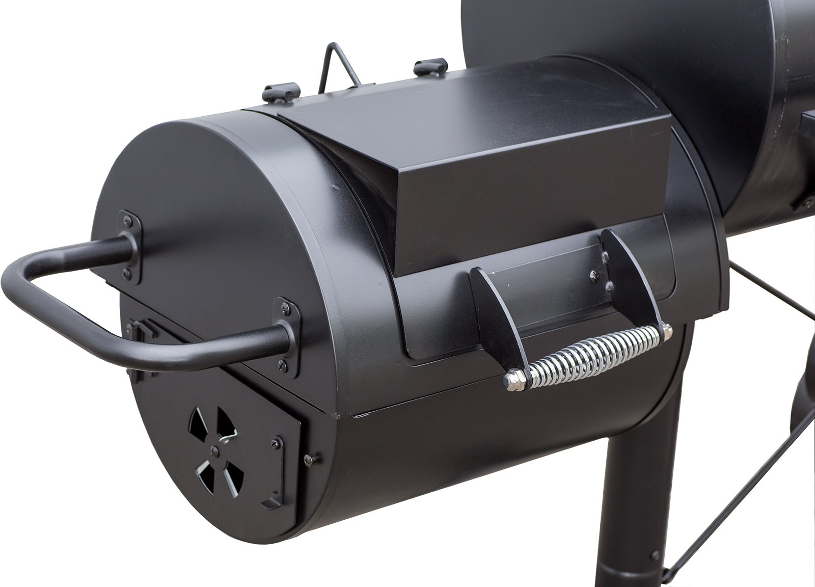 Nexos Grill wędzarniczy + piec wędzarniczy grill ogrodowy na węgiel drzewny ruszt