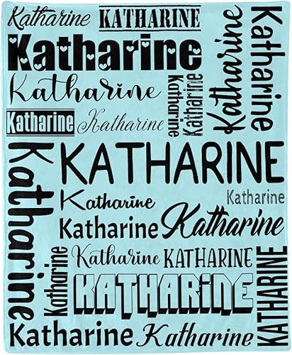 Miniatura 9 de Mantas personalizadas con nombre para adultos, niños y bebés, mantas personalizadas con monograma, regalos para mujeres, hombres, niñas y niños