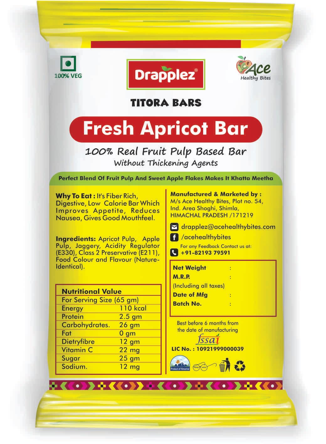 Drapplez APRICOT Bar (PACK OF 3)-image-45