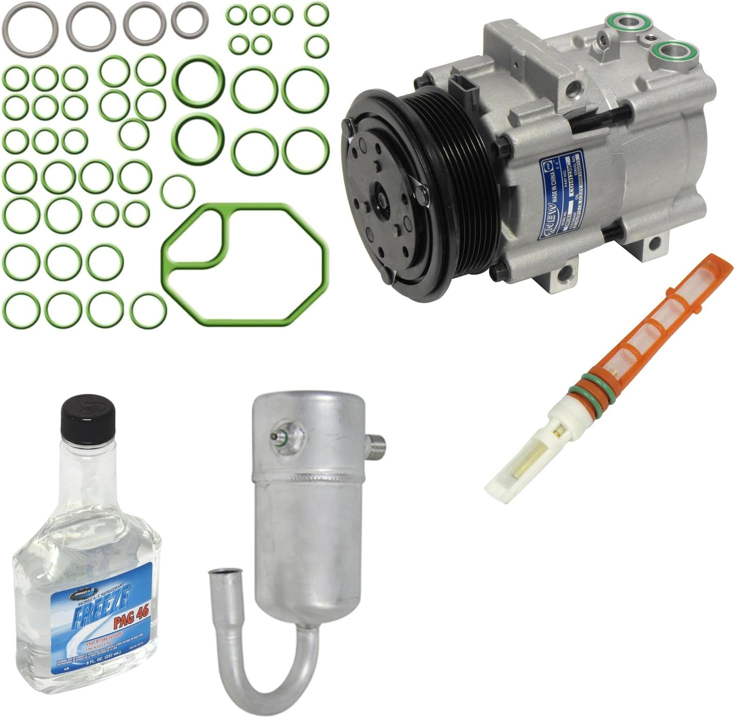 Universal Air Conditioner KT 1319 A/C Compressor and Component Kit