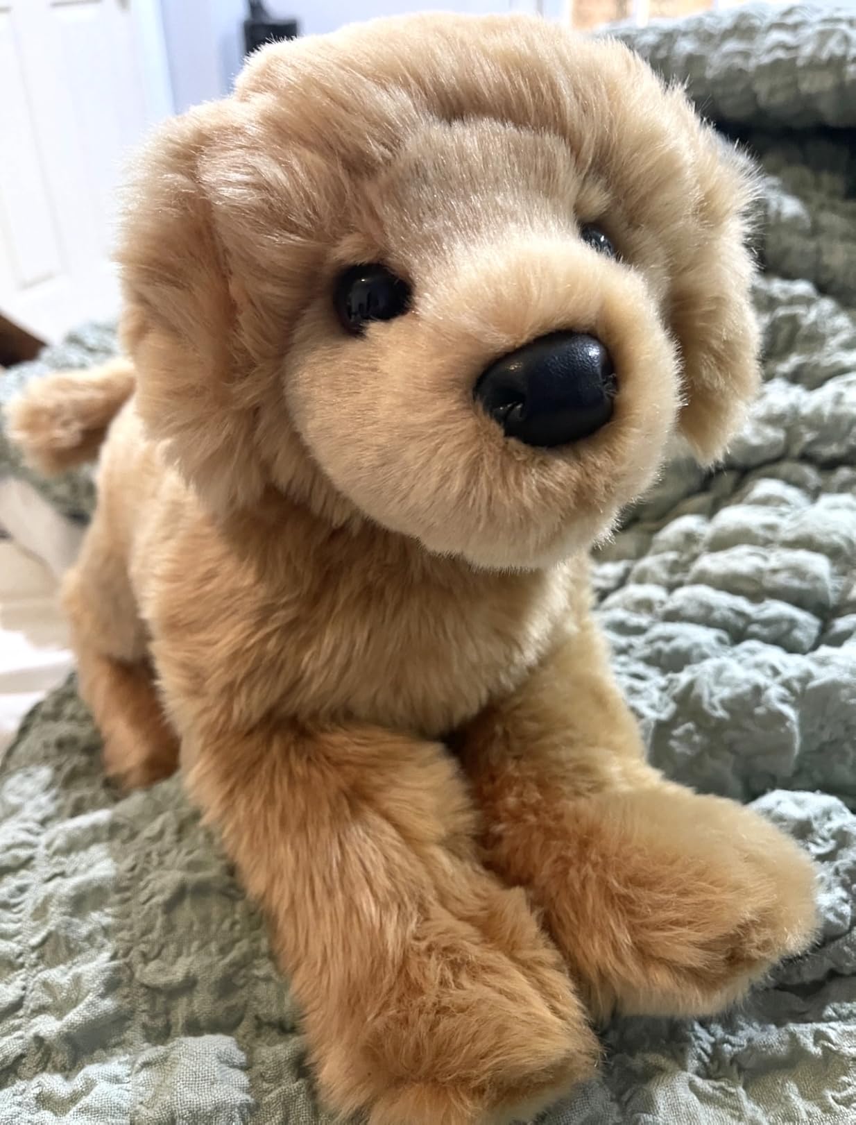 Hermann Teddy Knuffeldier Golden Retriever - pluche knuffel - 30 cm