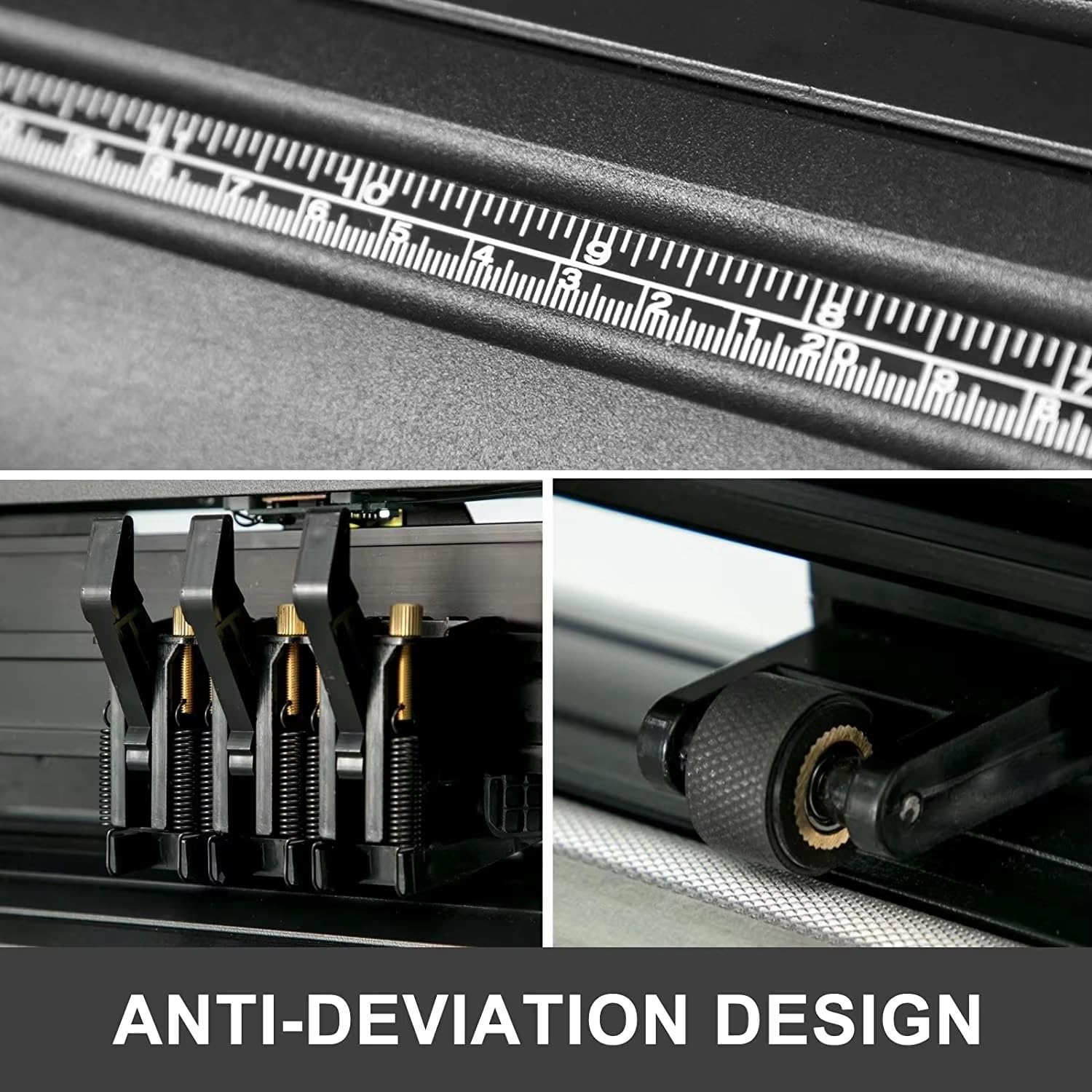 Maszyna do cięcia winylu do cięcia papieru, wyświetlacz LCD, półautomatyczna konstrukcja, regulowana prędkość 10-800 mm/s zastosowanie biurowe, wszechstronne zastosowania