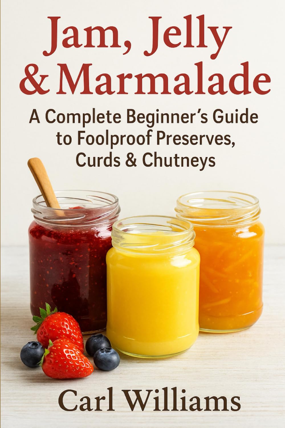 Jam, Jelly & Marmalade: A Complete Beginner’s Guide to Foolproof Preserves, Curds & Chutneys