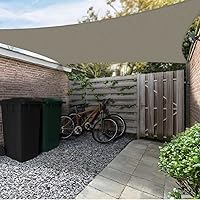 Vista 6 de AsterOutdoor - Toldo parasol rectangular de 16 x 20 pies, Toldo con bloqueador ultravioleta para patio, patio trasero, césped, jardín, actividades