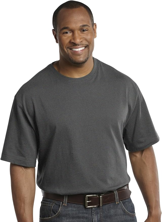 Harbor Bay by DXL Men's Big and Tall Sweat Resistant Jersey T-Shirt