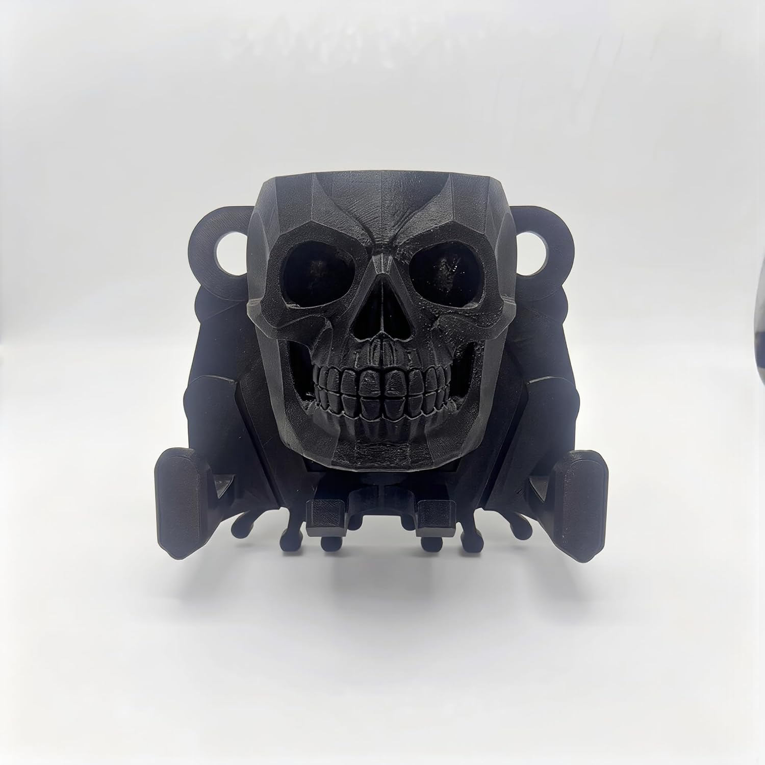 Skull Baseball & Softball Dugout Organizer, Bat Holder & Fence Hook | Heavy-duty skull baseball dugout organizer for fence. Bat holder & equipment rack for baseball and softball teams.