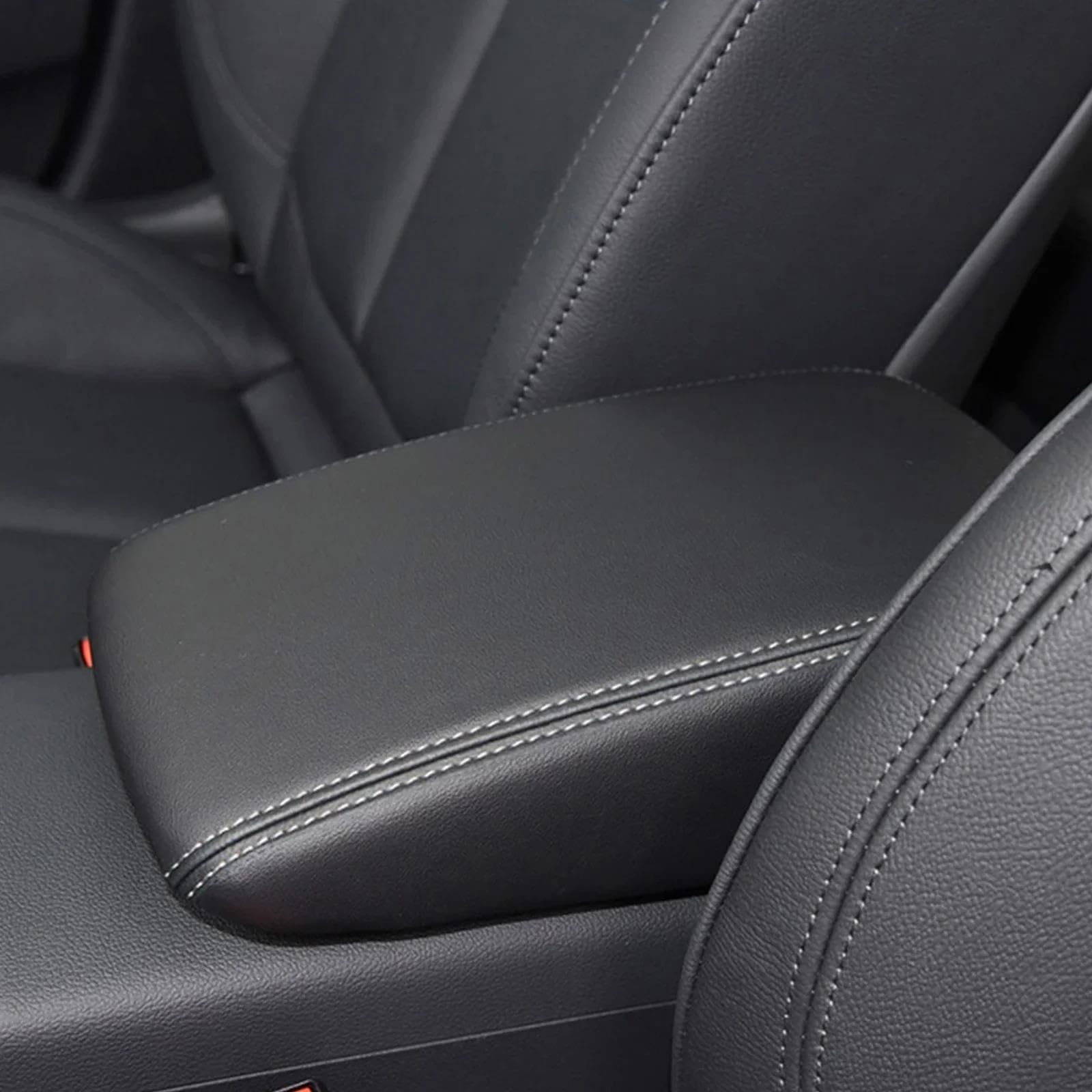 Slimes Style 2 Microfiber Leather Car Armrest Protective Cover Box Armrest Cover Center Console For A3 8V 2018-2022(Style 2)