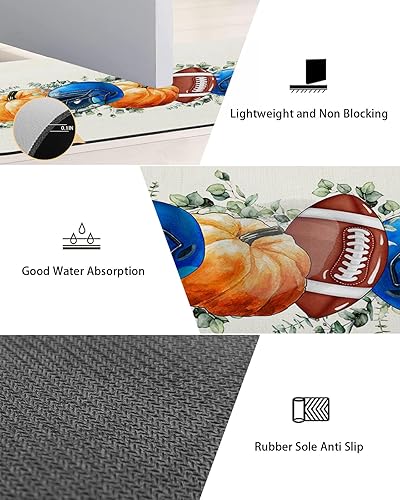 Miniatura 3 de Tapete de baño para bañera, antideslizante, de secado rápido y absorbente, de tierra de diatomeas, fregadero, dormitorio, cocina, lavable, otoño,