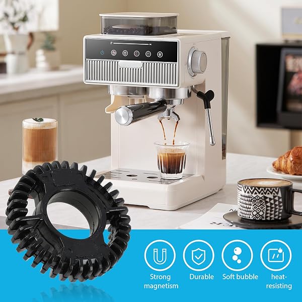 Montalatte di ricambio per Severin Spuma 700 9321048 SM3586 SM3587, Frusta di ricambio per macchina da caffè, Frusta per montalatte a induzione, Accessorio per cappuccino e bevande a base di latte - 4