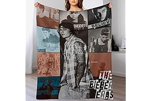 Justin Bieber Plush Blanket: Comfort and Warmth for Dedicated Fans