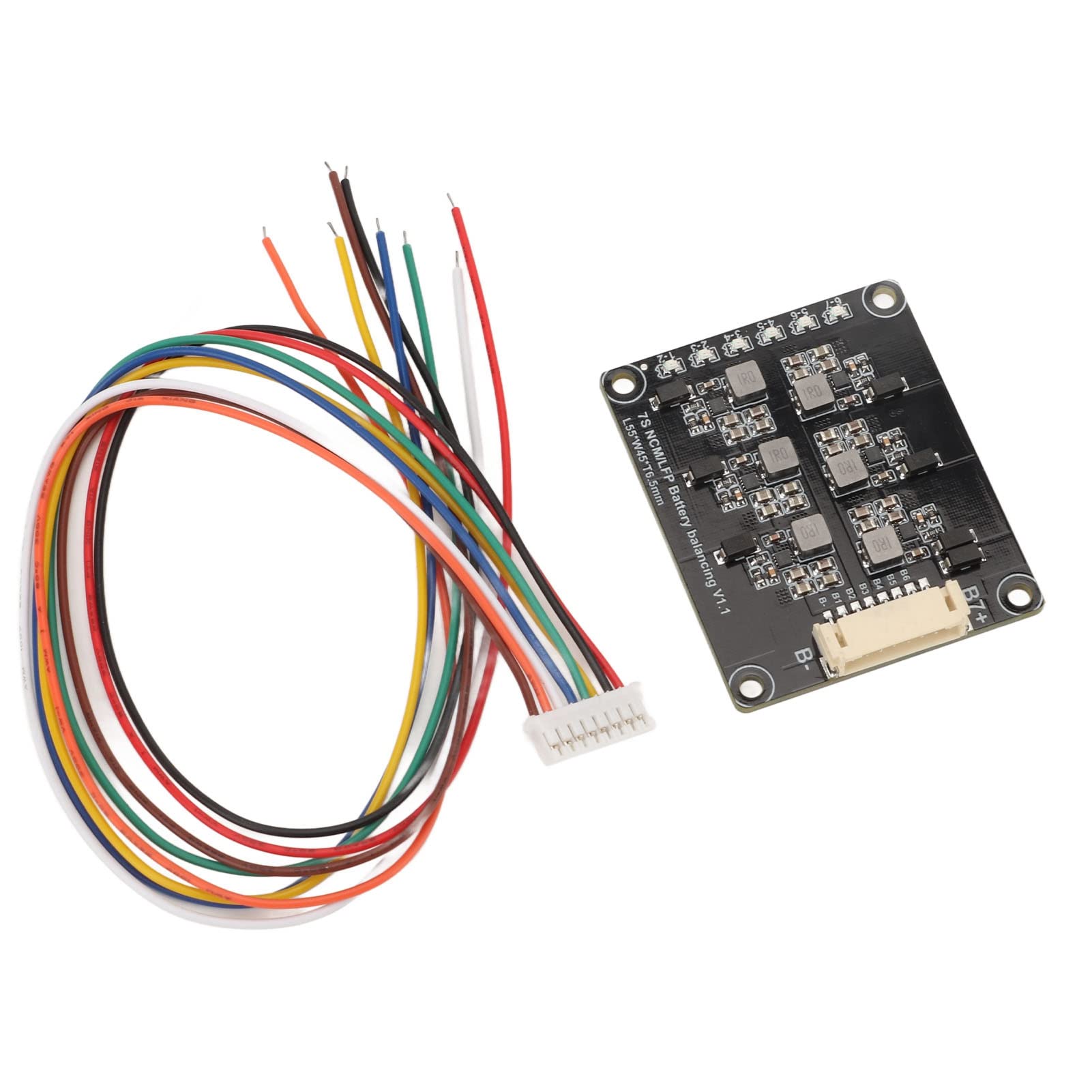 Kketeopt 7 String Lfp Battery Active Equalizer Efficiency Improving Stable Performance Battery Equalization Board For Novices