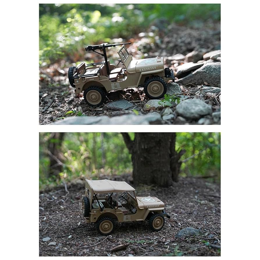 【美品】JEEP HG4-58 G.P.W 1/14スケール RC　A1606 美品】JEEP HG4-58 G.P.W 1/14スケール RC A1606 - メルカリ