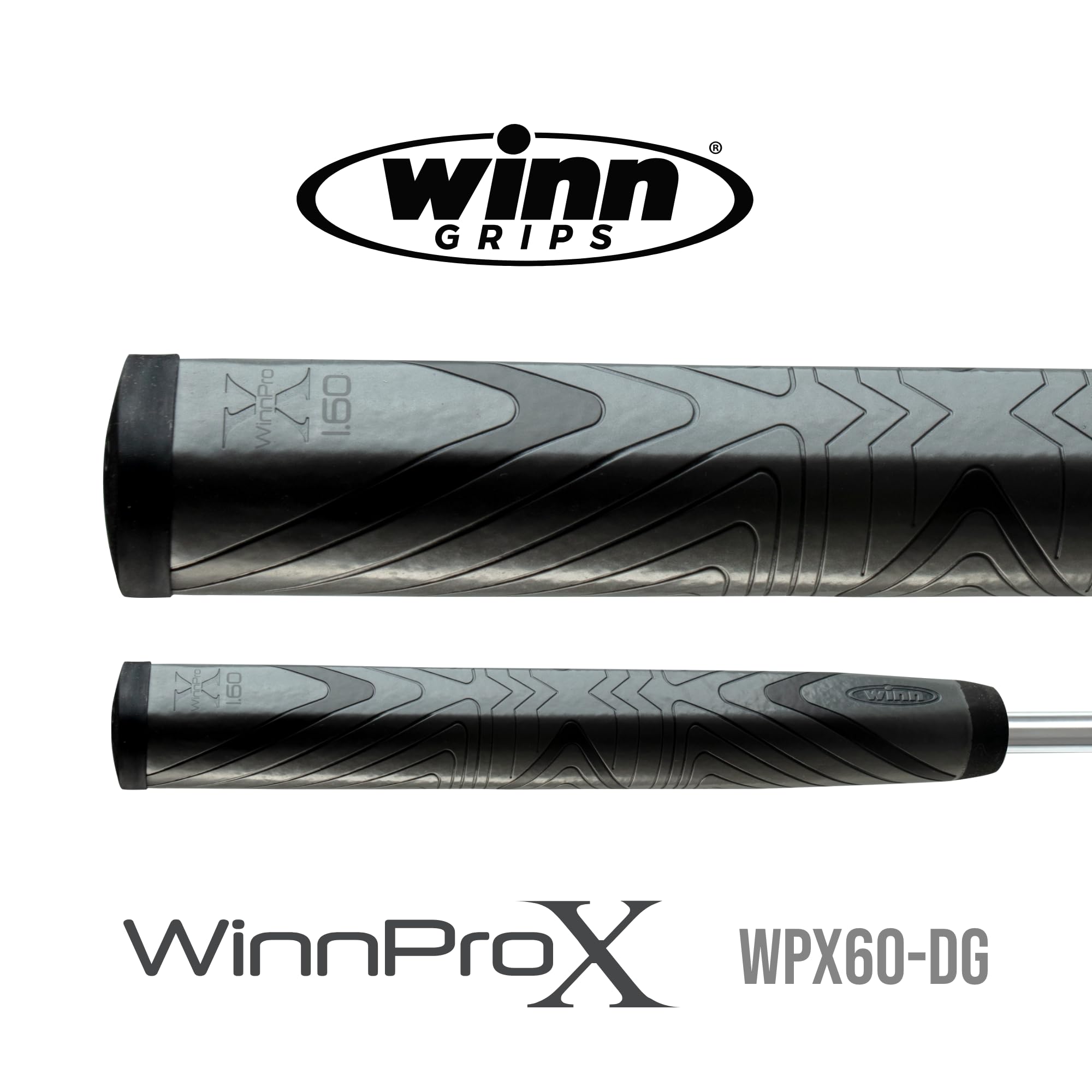 Amazon | Winn Pro X 1.60 パターグリップ (スーパージャンボ グレー