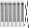 36Pcs Tracer Pencil Refills 2.8mm Solid Deep Hole Pica Carpenter Refills for Architect Construction Building Joiners Replacement Woodworking Marking Scribe Tools Black