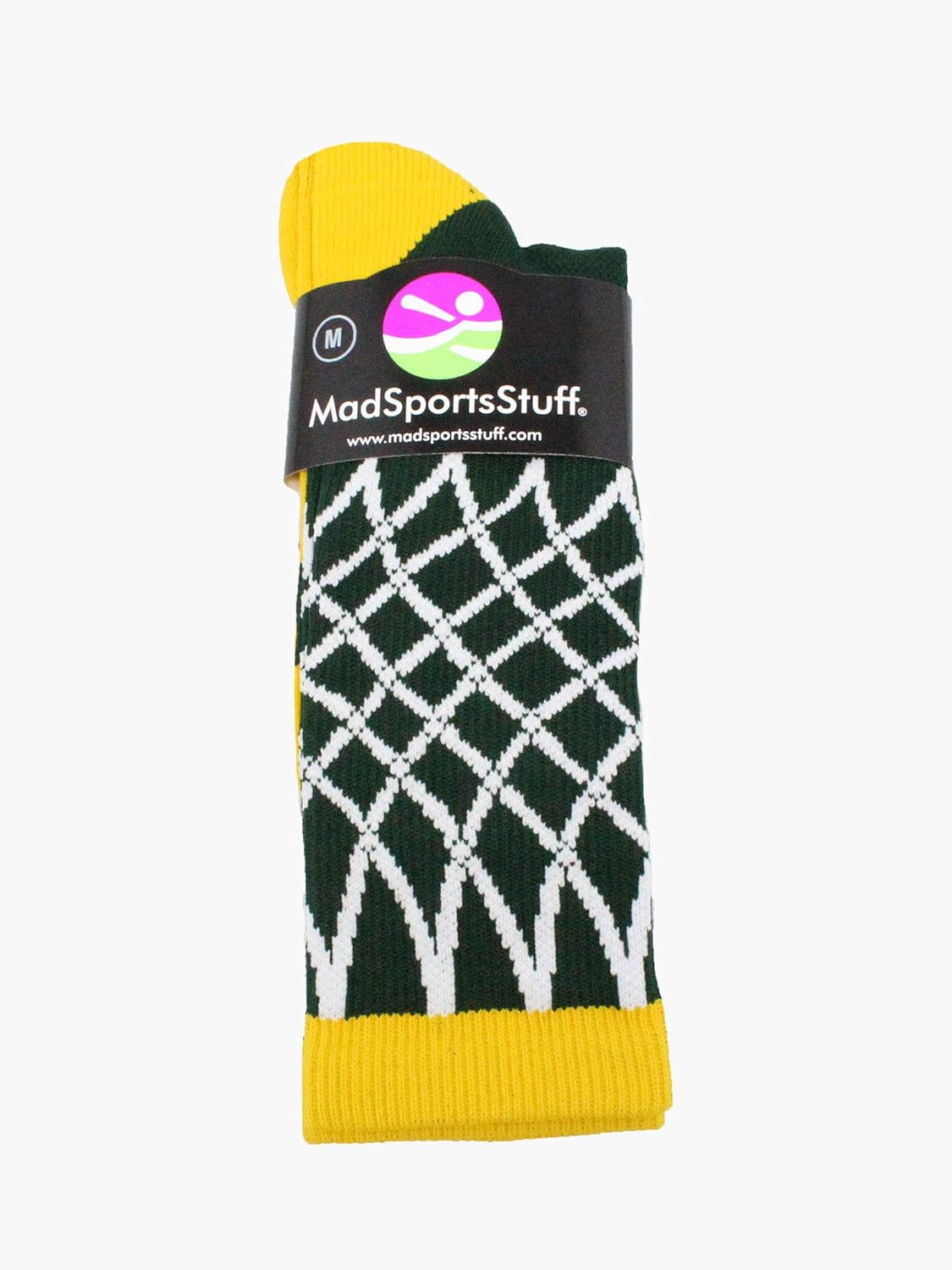 MadSportsStuff Elite Basketball Socks with Net Crew length - made in the USA - Image 4