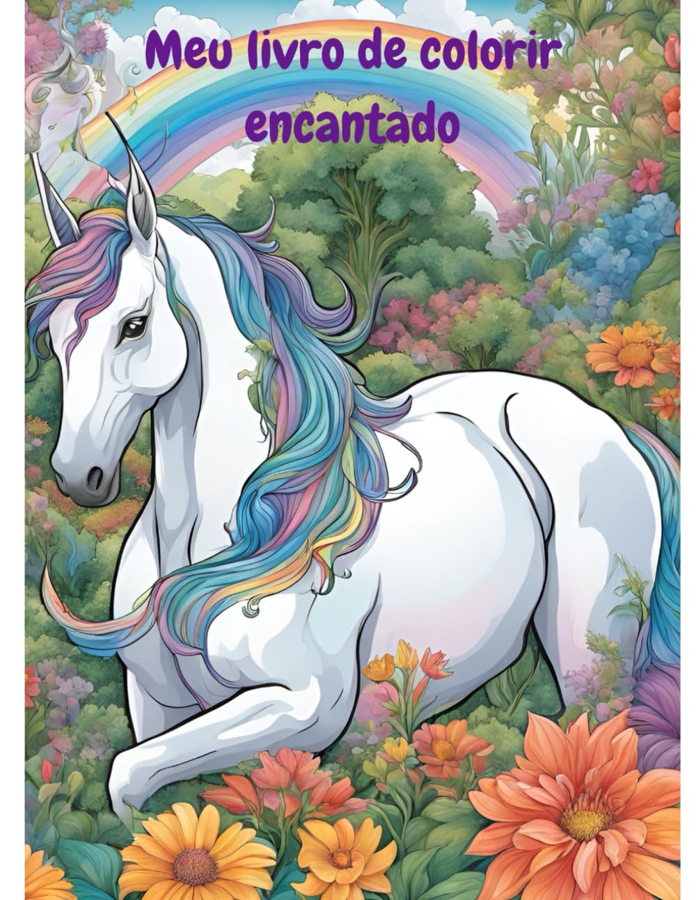 Meu livro de colorir encantado
