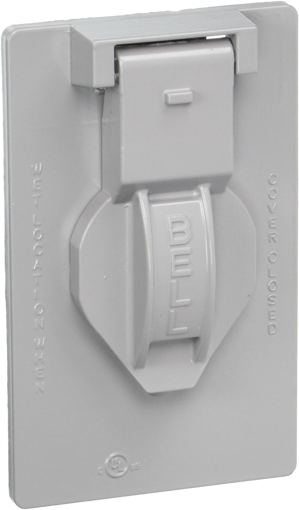 5155-0 Weatherproof Device Cover, Gray, Hubbell
