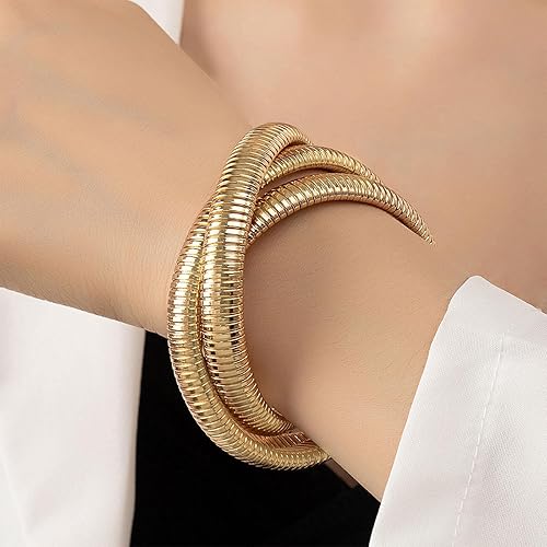 Miniatura 8 de Long tiantian Pulseras de oro para mujer, pulseras gruesas, no se deslustra, pulsera de oroplata para mujer, regalos de joyería de moda