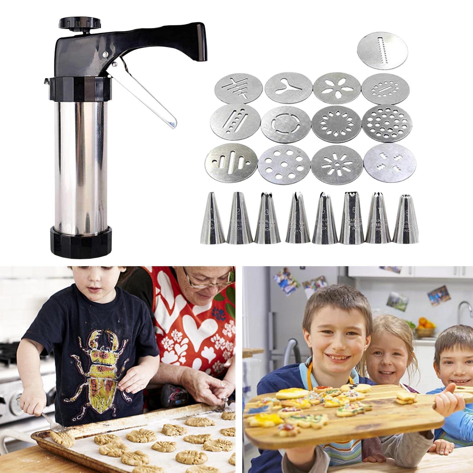 10 piezas fabricante de galletas de bricolaje - Herramienta de decoración de postres | Moldes de galletas de acero inoxidable Regalo perfecto para amigos y cumpleaños de Navidad y otros | decoración de postres | Moldes de galletas de acero inoxidable Rega