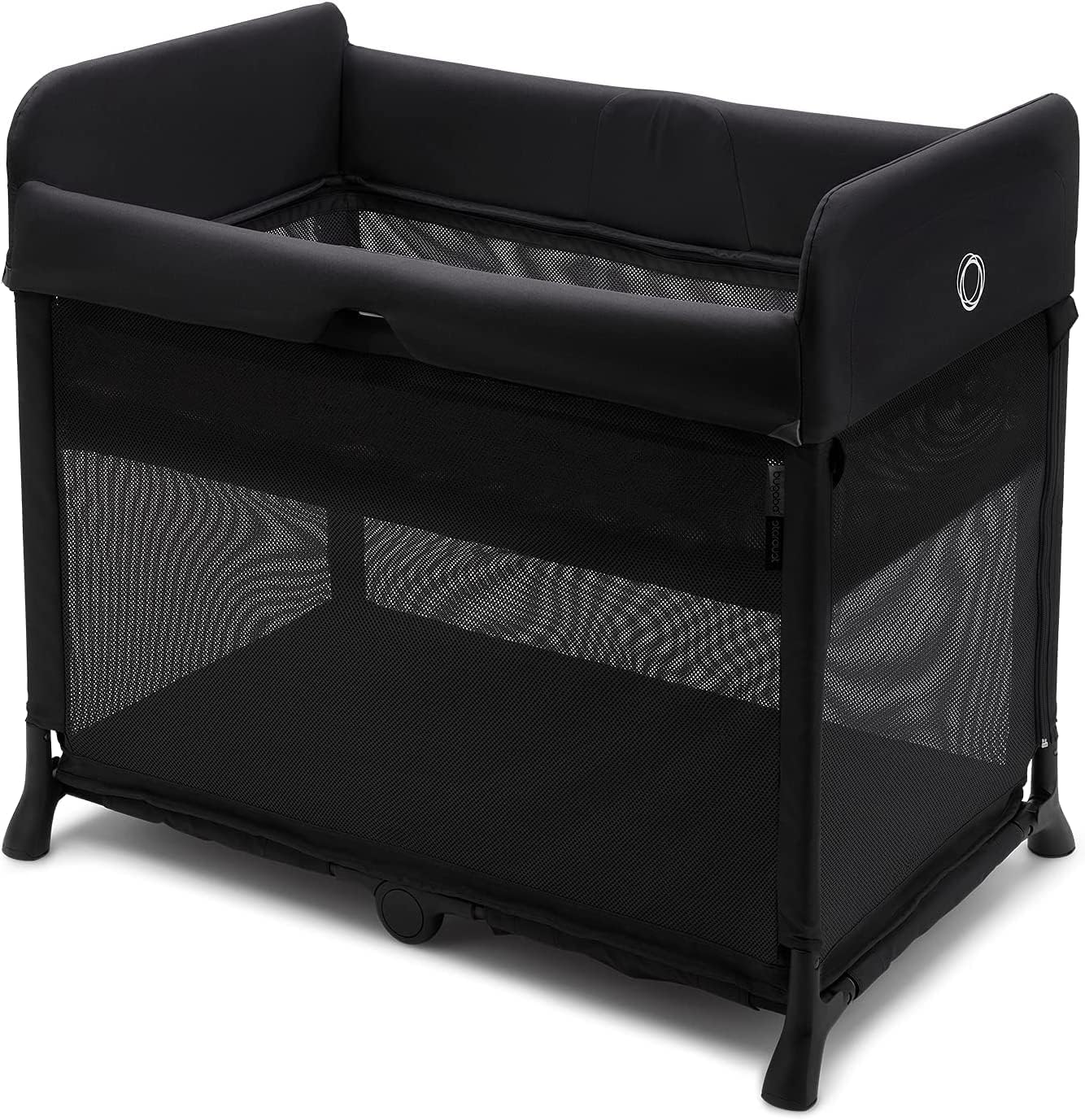 Stardust Playard - Portable Indoor and Outdoor - Foldable On The Go Play Yard - 1 Second Unfold - Black