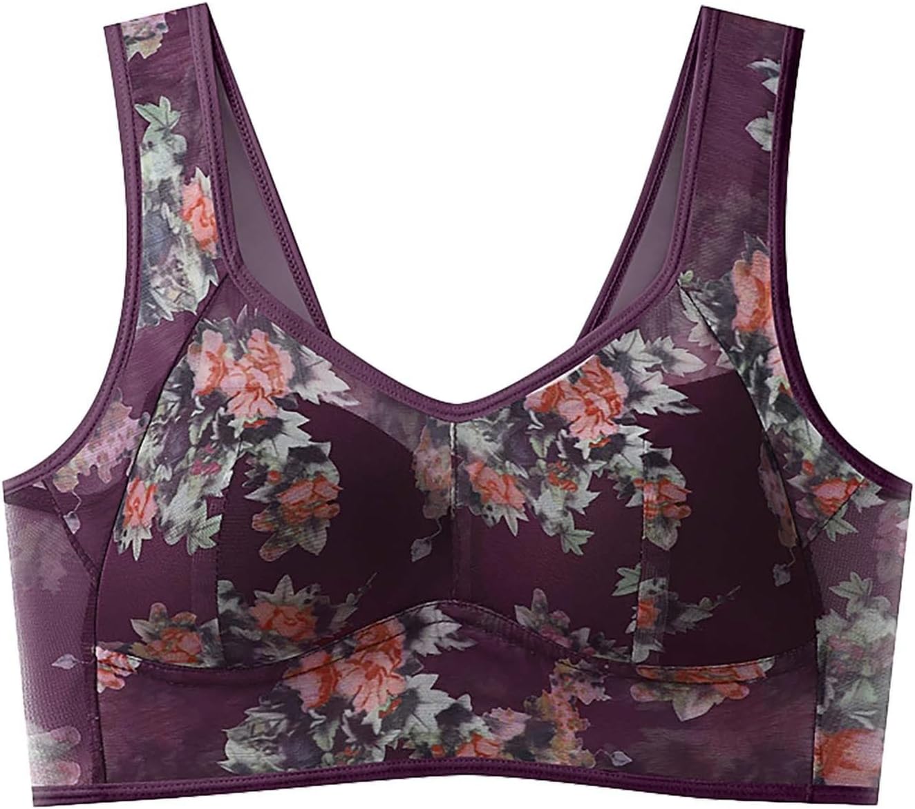 Foxy Seniors Bras for Women, Ellebloom Ice Silk Lace Comfort Bra, Miracharm Ice Silk Bras
