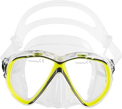 Miniatura 10 de IST Máscara de buceo de doble ventana M75 Martinica