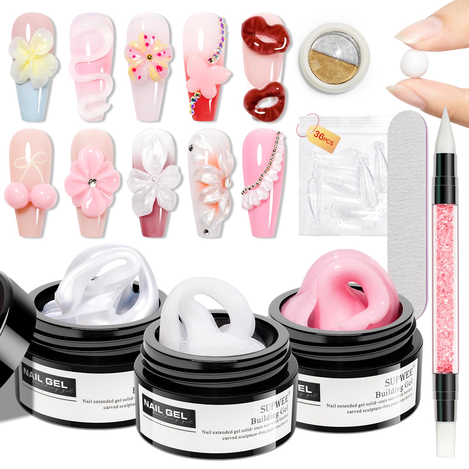SUPWEE 3D Nail Gel Sculpting Gel