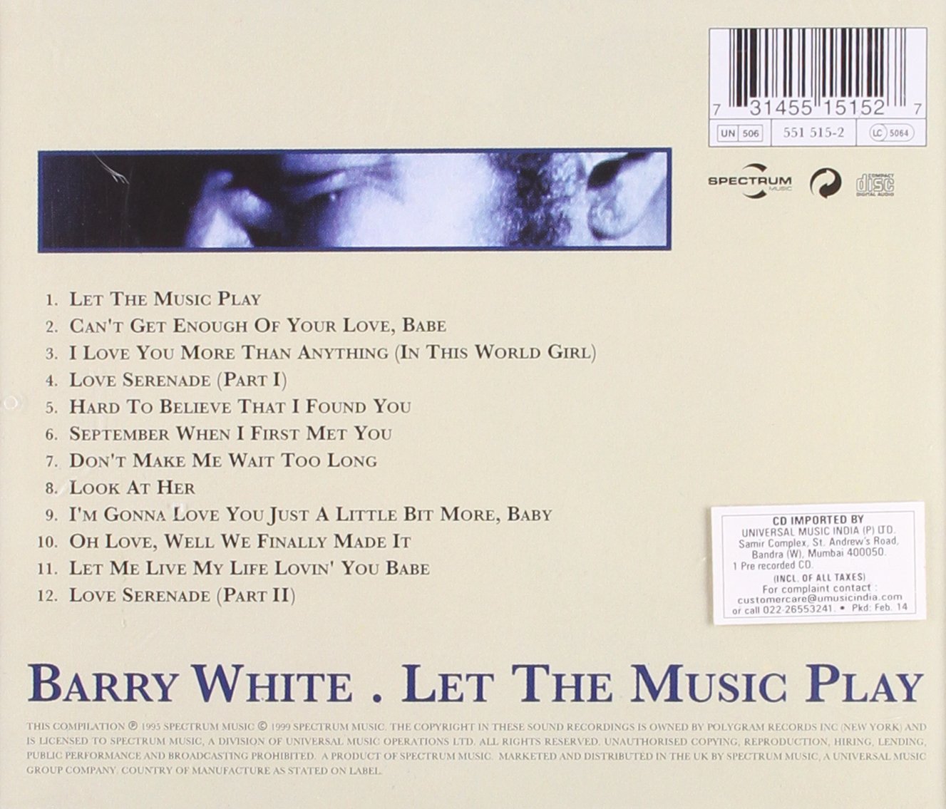 Let The Music Play(Gold)
