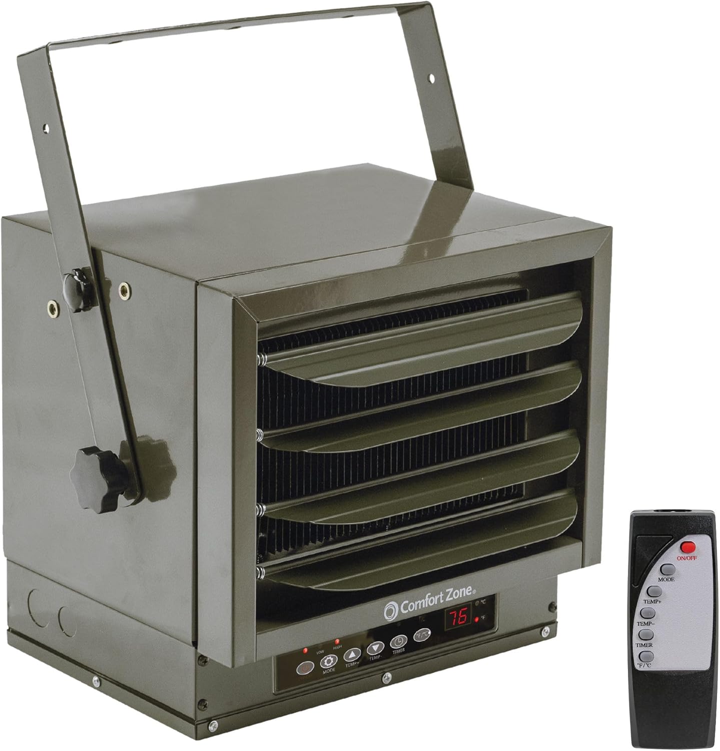 Comfort Zone 7500W Hard-Wired Garage Heater – Industrial
