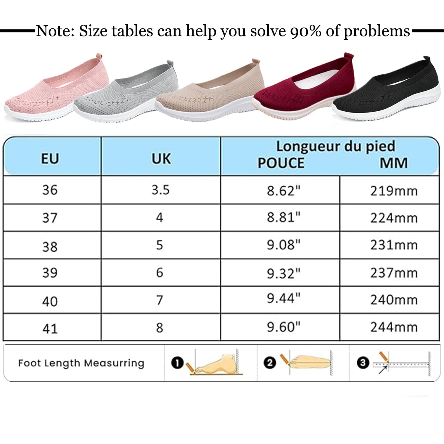 Zapatillas De Deporte Zapatos Respirado Ligero Malla Talla 36-41 Mujeres Deporte Running Zapatillas Sacudir Casual Zapatos Zapatos Planos