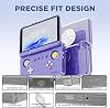 Retroid Pocket Flip 2 レトロゲームコンソール保護ケース、クリアTPUカバー Retroid Pocket Flip 2対応 耐衝撃性 落下防止 ゲームコンソールケースカバー クリア