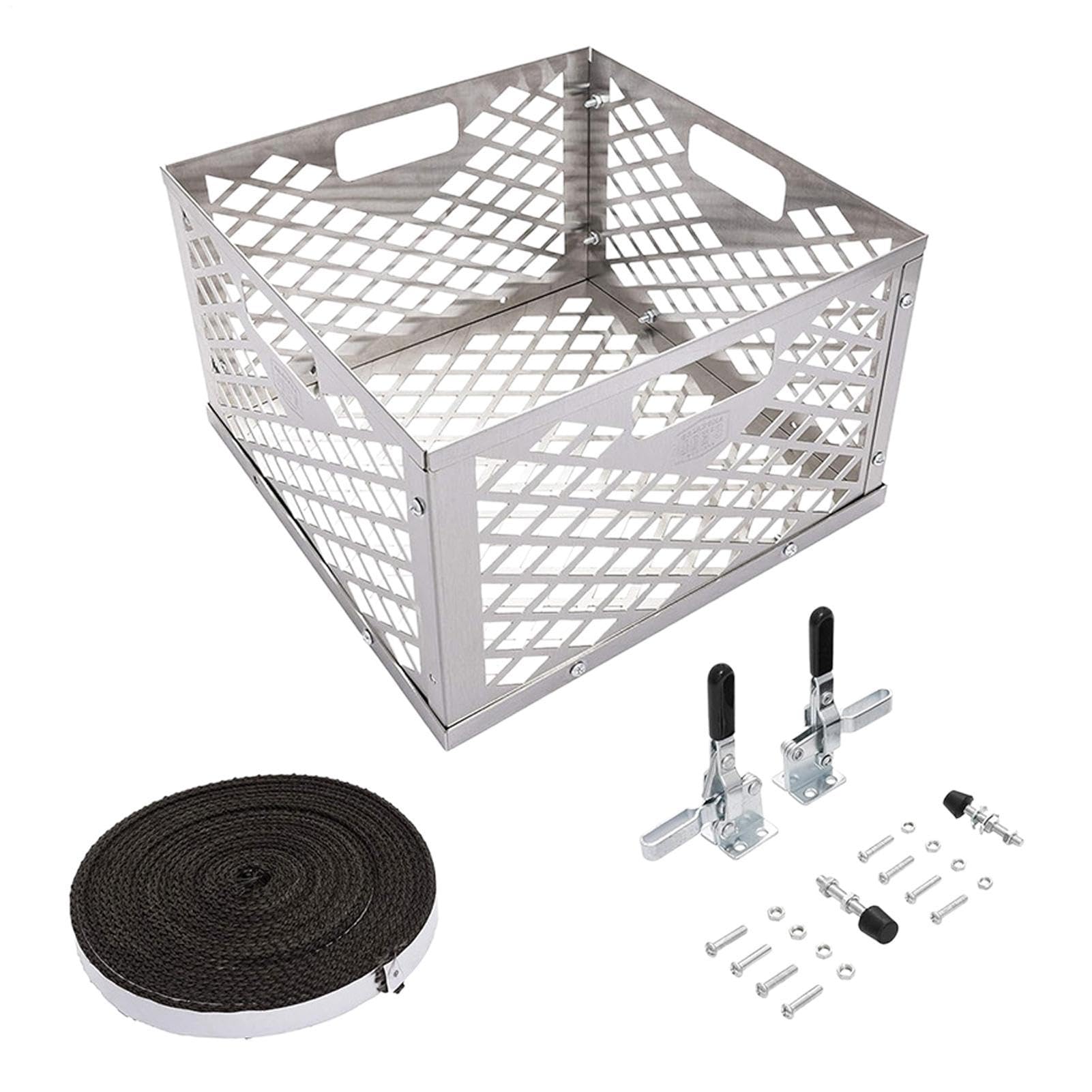 Kit Mod per affumicatore, guarnizione per cestello di carbone, griglia