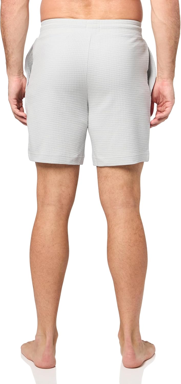 HUGO Mens Austin Ribbed Shorts - Image 2