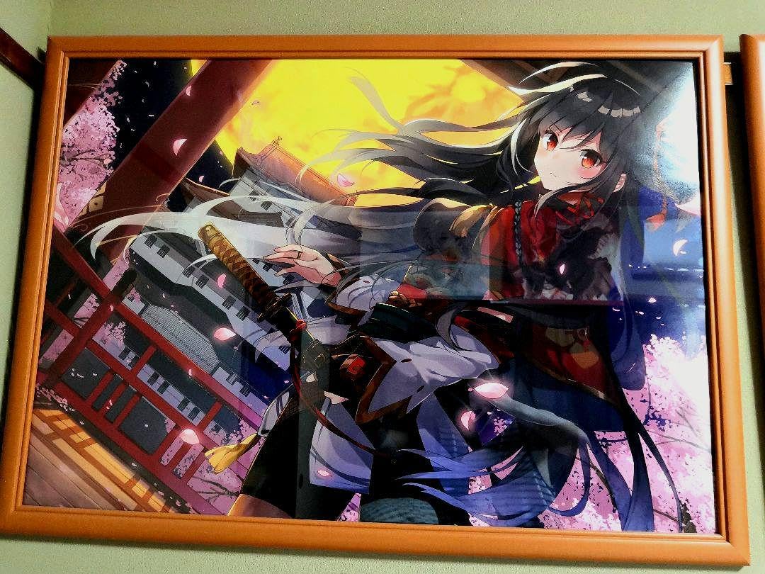 Amazon.co.jp: 三嶋くろね 複製原画 都桜 prototype 絵師100人展 : ホビー