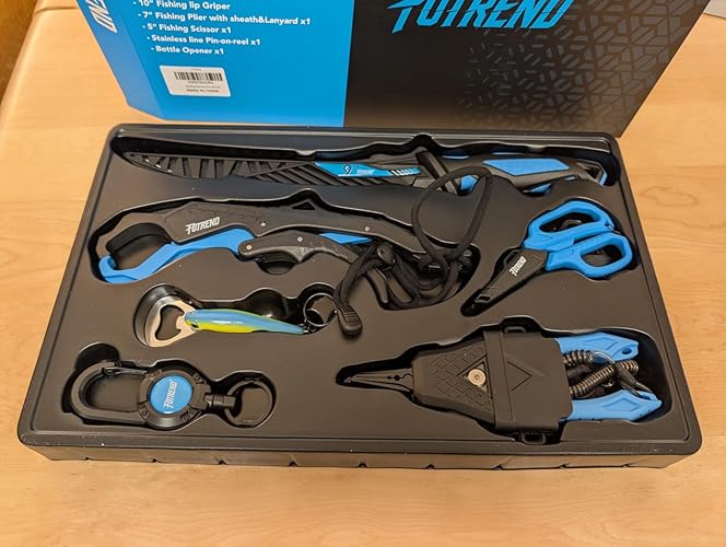 Great Starter Kit with Robust Pliers; Fillet Knife Size is an Odd Mismatch