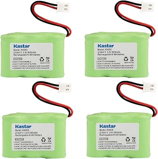Kastar 4-Pack Battery Replacement for Eton/GRUNDIG FR200 FR200G FR250 FR300 FR350 FR370 FR400 FR405 FR600 FR600B