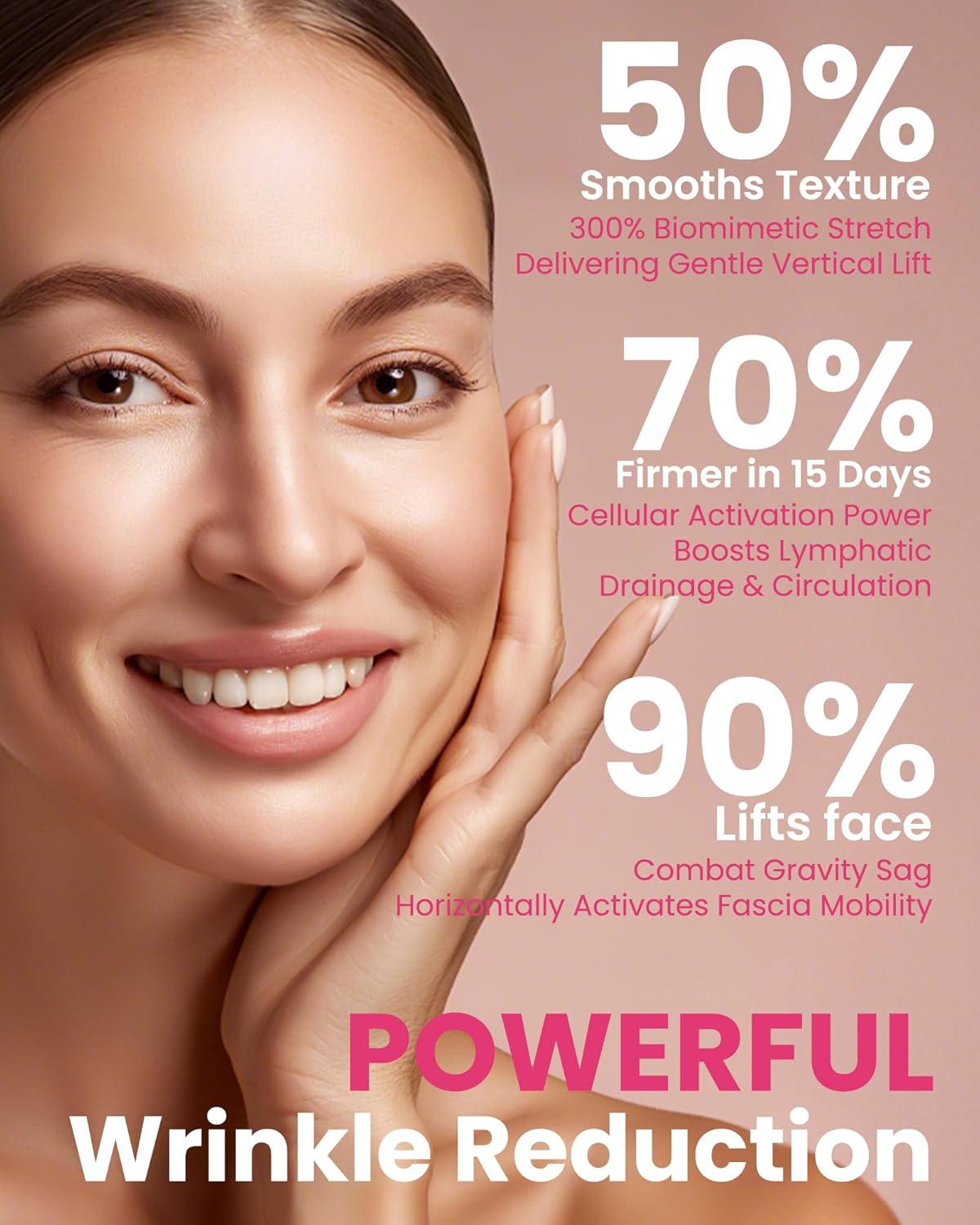 Akissos Facial Wrinkle Patches 80PCS Update Version Multi Area Anti Wrinkles Forehead Wrinkle Patches, Face Lift Tape for Wrinkles Overnight to Smooth Forehead Eyebrow Frown 11 Eye Smile Lines Lip - Image 3