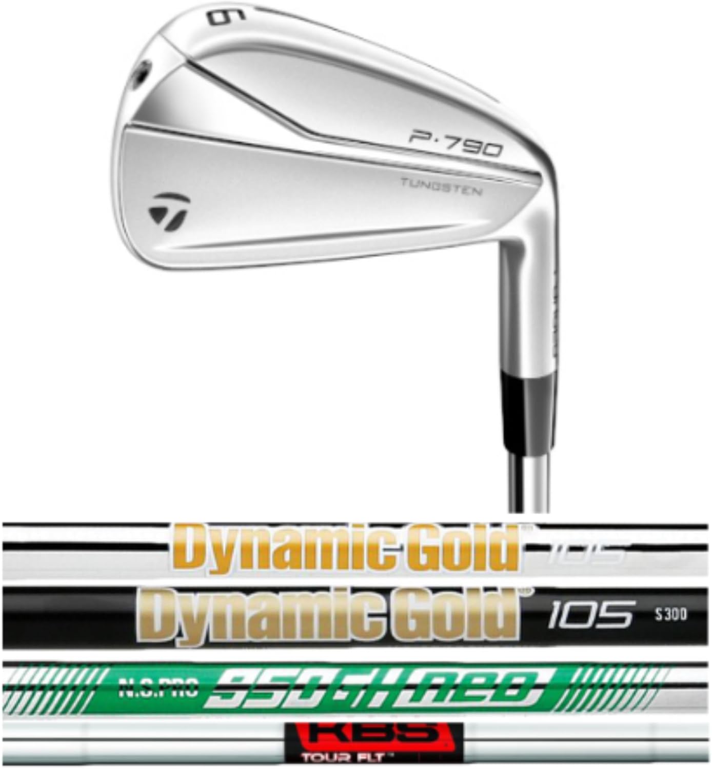 カスタムTaylorMade 2021 P790 アイアンまたはウェッジを