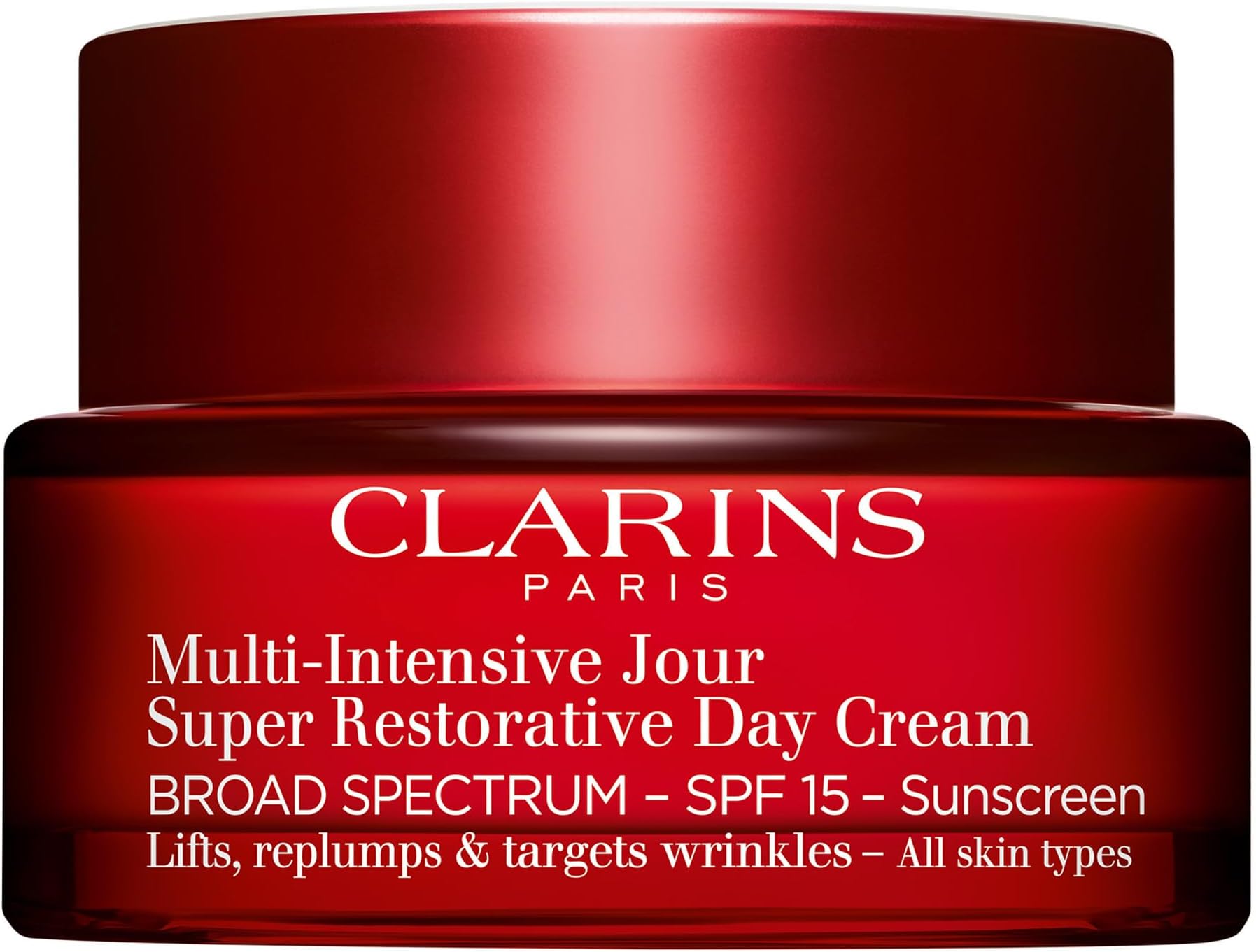 Super Restorative Day Cream, Broad Spectrum SPF 15 Sunscreen | Anti-Aging Moisturizer For Mature Skin Weakened By Hormonal Changes | Replenishes, Illuminates & Densifies Skin|Targets Wrinkles