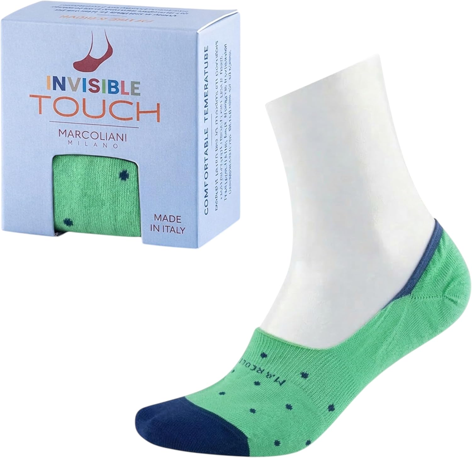 Women's Polka Dot Invisible Touch Liner Sock