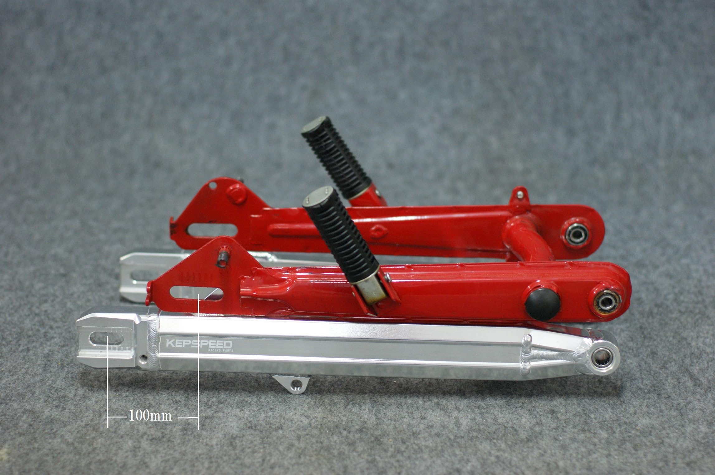 スーパーカブ社外スイングアーム　HA02 4cmロング リアショックセット スーパーカブ社外スイングアーム HA02 4cmロング リアショックセット