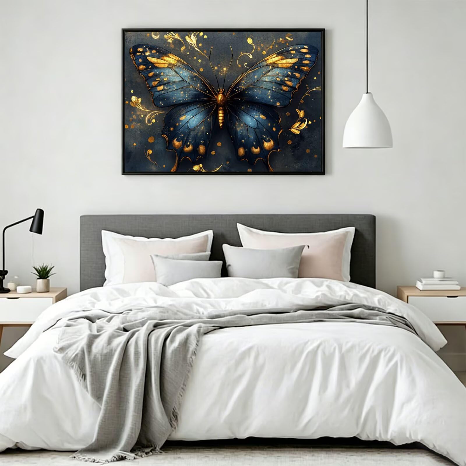Puzzle 4000 sztuk motyle puzzle 3D, klasyczne puzzle dla dorosłych, n-265 | Abstrakcyjne Puzzle Wyzwanie Gra edukacyjna jako prezent i dekoracja ścienna, działalność rodzinna, relaks i rozrywka